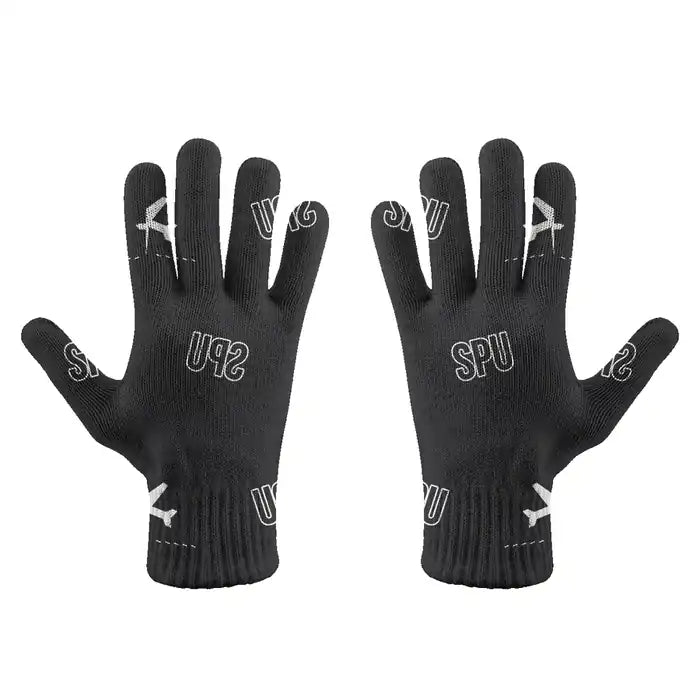 Split Airport (SPU) Gloves - Gloves - Full - Pattern - Black