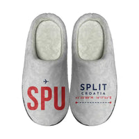 Thumbnail for Split Airport (SPU) Slippers & Flip Flops - Slippers - Cotton - Code - Different - Light Gray