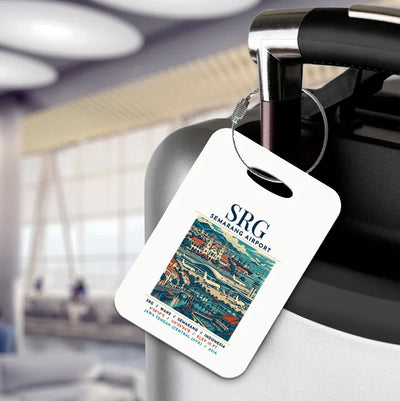 SRG - Poster - Luggage Tag - White