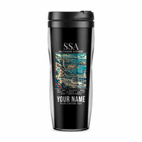 Thumbnail for Salvador - Deputado Luis Eduardo Magalhaes International Airport (SSA) Travel Mugs - Poster + Name - Plastic (No Holder) - Black