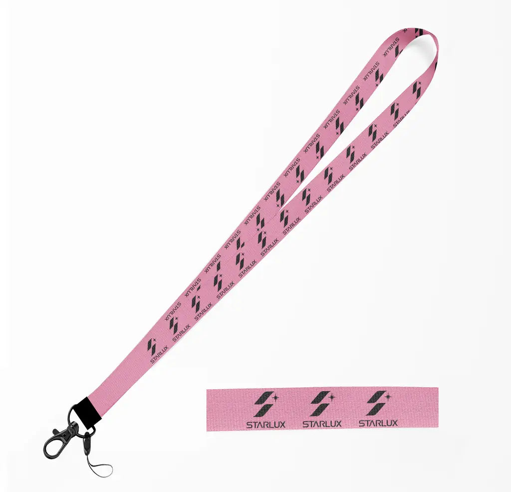 STARLUX Airlines lanyard - pink
