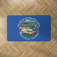 Thumbnail for Santiago Cibao International Airport (STI) Carpets - Carpet Rectangle - Badge - Blue
