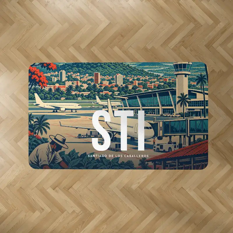Santiago Cibao International Airport (STI) Carpets - Carpet Rectangle - Scene