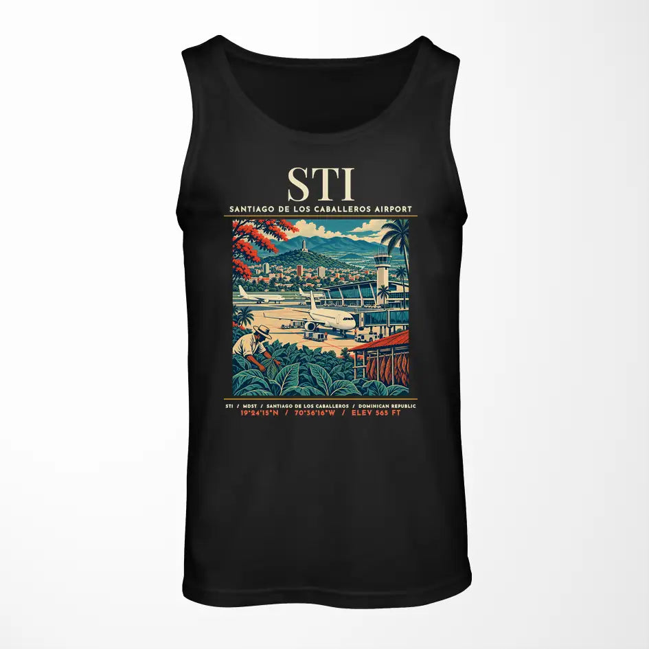 STI - Poster - Tank Top - Black
