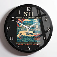 Thumbnail for STI - Poster - Wall Clock Framed - Black