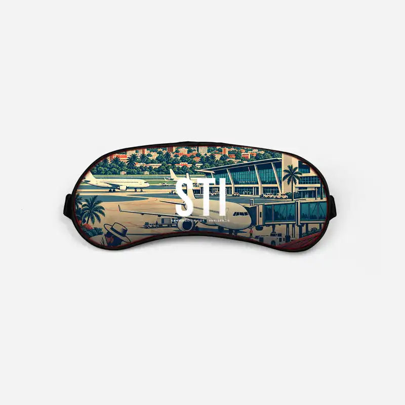 Santiago Cibao International Airport (STI) Sleep Masks - Sleep Mask - Scene