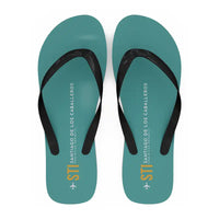 Thumbnail for Santiago Cibao International Airport (STI) Slippers & Flip Flops - Slippers - Flip Flops - Code - Turquoise
