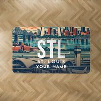 Thumbnail for St. Louis Lambert International Airport (STL) Carpets - Carpet Rectangle - Scene + Name
