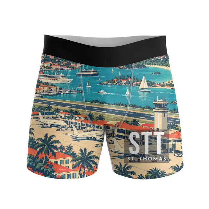 Cyril E. King Airport (STT) Men Boxers - Scene