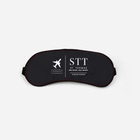 Thumbnail for Cyril E. King Airport (STT) Sleep Masks - Sleep Mask - Front - Black