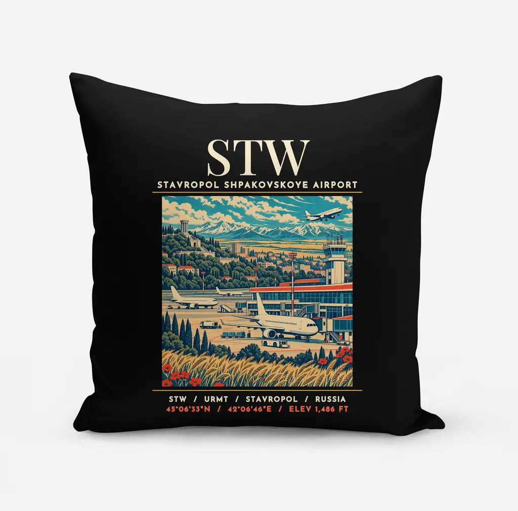 STW - Poster - Pillow - Black