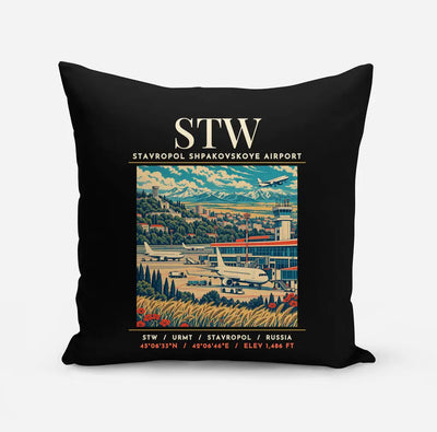 STW - Poster - Pillow - Black