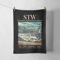 Thumbnail for STW - Poster - Towel - Black