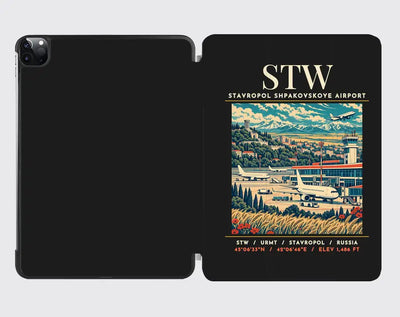 STW - Poster - iPad Case - Black
