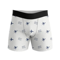 Thumbnail for Henry E. Rohlsen Airport (STX) Men Boxers - Pattern - White