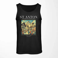 Thumbnail for ST ANTON - Poster - Tank Top - Black
