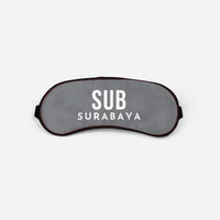 Thumbnail for Juanda International Airport Surabaya (SUB) Sleep Masks - Sleep Mask - Code - Gray