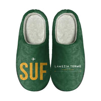 Thumbnail for Lamezia Terme International Airport (SUF) Slippers & Flip Flops - Slippers - Cotton - Code - Different - Green