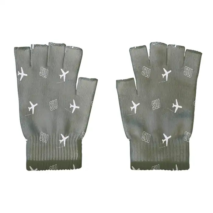 Satu Mare International Airport (SUJ) Gloves - Gloves - Cut - Pattern - Green Army