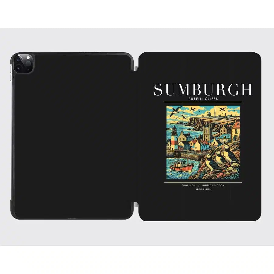 SUMBURGH - Poster - iPad Case - Black