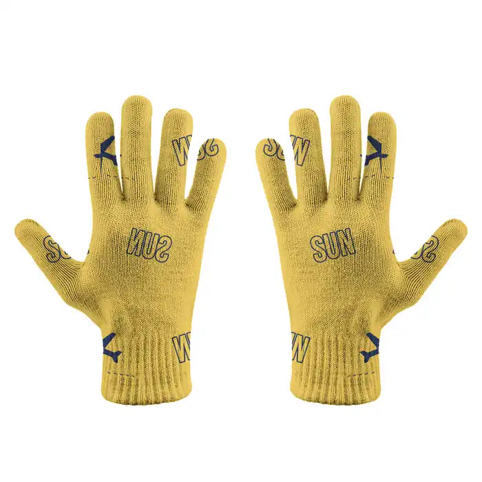 Friedman Memorial Airport (SUN) Gloves - Gloves - Full - Pattern - Yellow