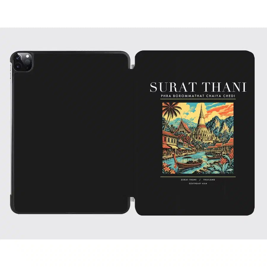 SURAT THANI - Poster - iPad Case - Black