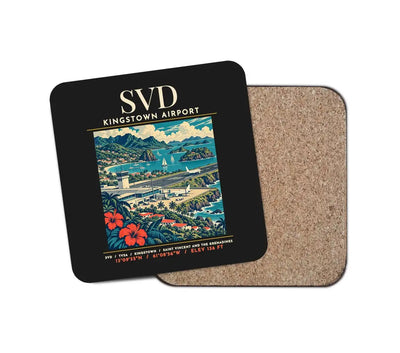 SVD - Poster - Coaster - Black