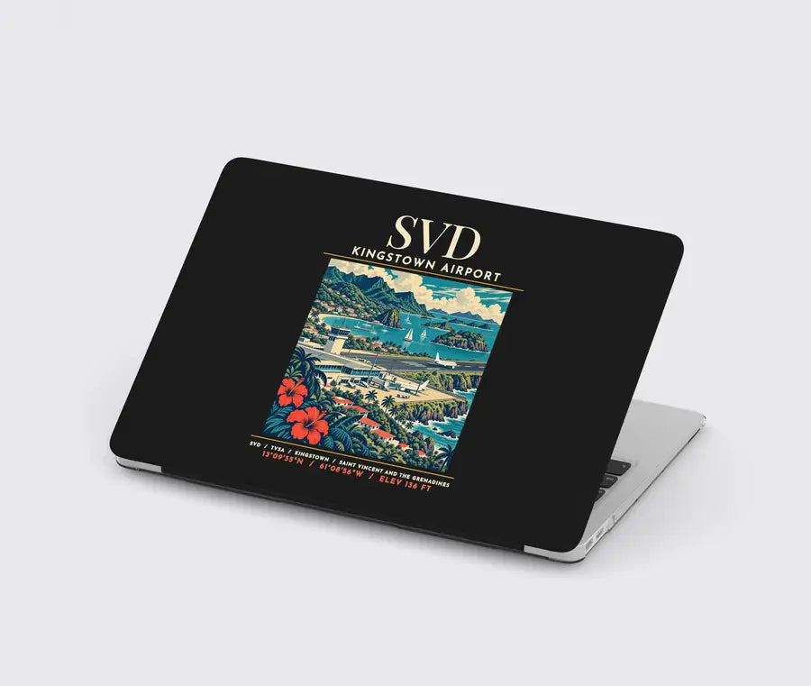 SVD - Poster - MacBook Case - Black