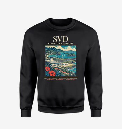 SVD - Poster - Sweatshirt - Black