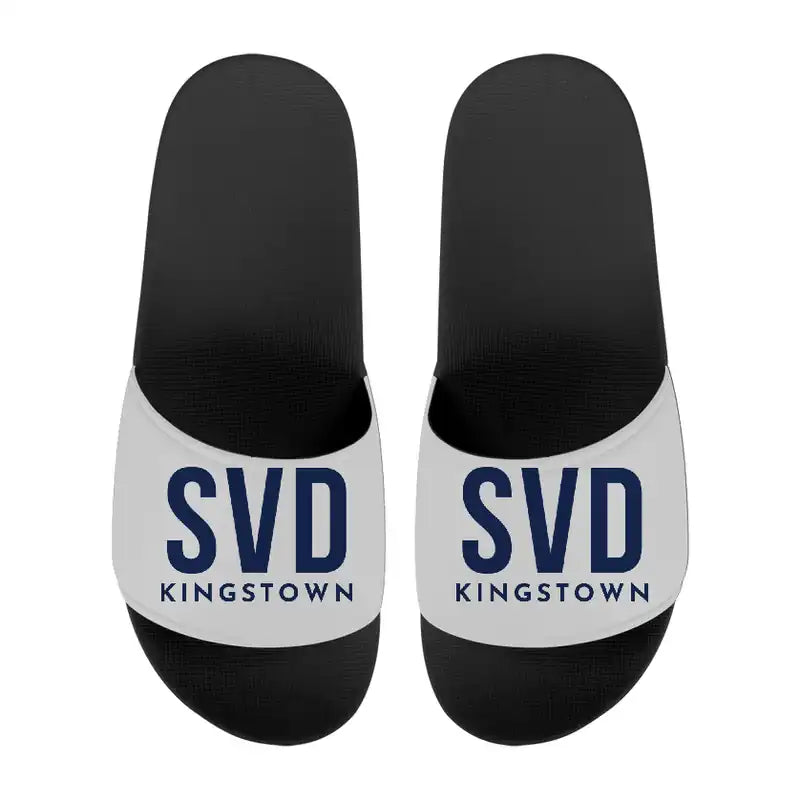 St Vincent Argyle International Airport (SVD) Slippers & Flip Flops - Slippers - Sport - Code - Light Gray