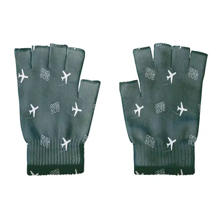 Stavanger Airport, Sola (SVG) Gloves - Gloves - Cut - Pattern - Dark Green