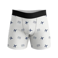 Thumbnail for Stavanger Airport, Sola (SVG) Men Boxers - Pattern - White