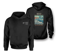 Thumbnail for SVO - Poster - Double-Side Hoodie - Black