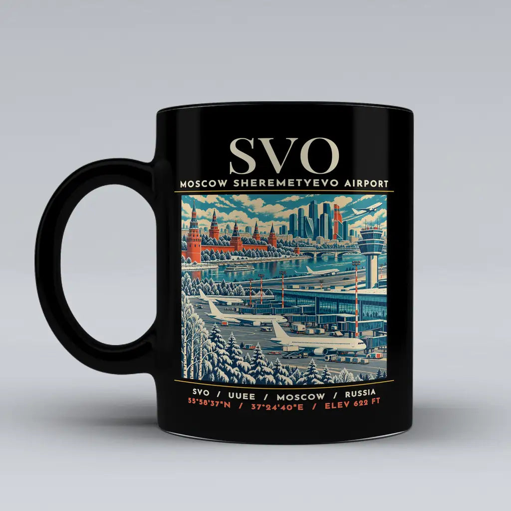 SVO - Poster - Mug - Black