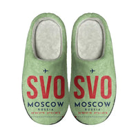 Thumbnail for Moscow Sheremetyevo International Airport (SVO) Slippers & Flip Flops - Slippers - Cotton - Code - Same - Light Green