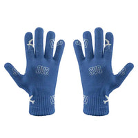 Thumbnail for Seville Airport (SVQ) Gloves - Gloves - Full - Pattern - Blue