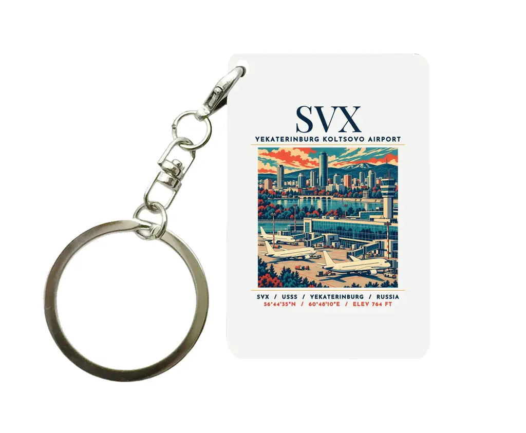 SVX - Poster - Key Chain - White