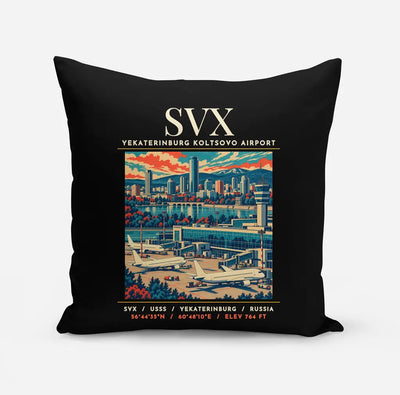 SVX - Poster - Pillow - Black