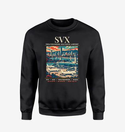 SVX - Poster - Sweatshirt - Black
