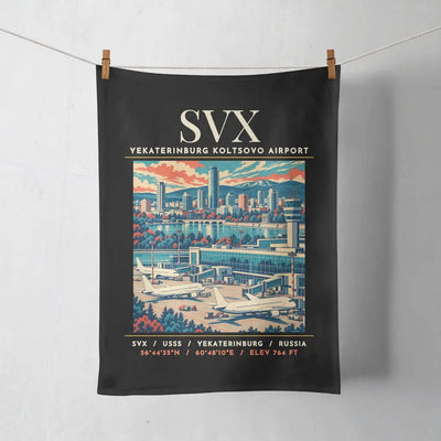 SVX - Poster - Towel - Black