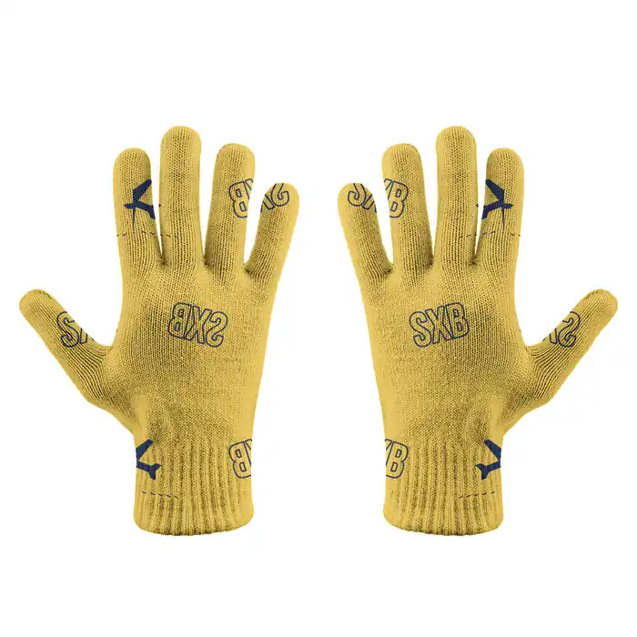Strasbourg Airport (SXB) Gloves - Gloves - Full - Pattern - Yellow