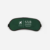 Thumbnail for Strasbourg Airport (SXB) Sleep Masks - Sleep Mask - Front - Dark Green