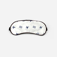 Thumbnail for Strasbourg Airport (SXB) Sleep Masks - Sleep Mask - Pattern - White