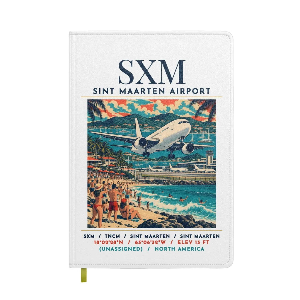 SXM - Poster - Notebook - White