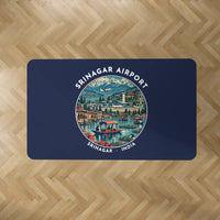 Thumbnail for Sheikh ul-Alam International Airport (SXR) Carpets - Carpet Rectangle - Badge - Dark Blue