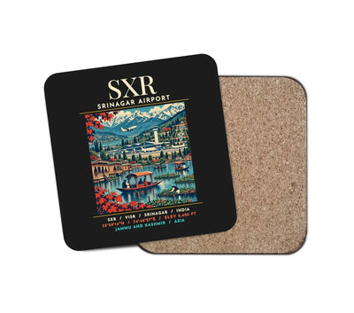 SXR - Poster - Coaster - Black
