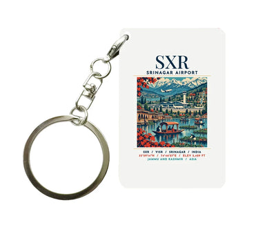 SXR - Poster - Key Chain - White