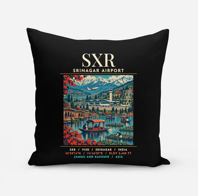 SXR - Poster - Pillow - Black