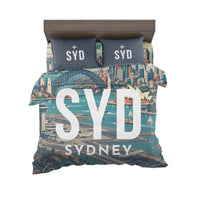 Thumbnail for Sydney Kingsford Smith Airport (SYD) Bedding Sets & Blankets - Bedding Set - Scene