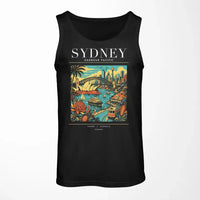 Thumbnail for SYDNEY - Poster - Tank Top - Black